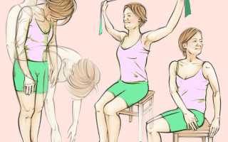 Упражнения для грудного отдела позвоночника при остеохондрозе